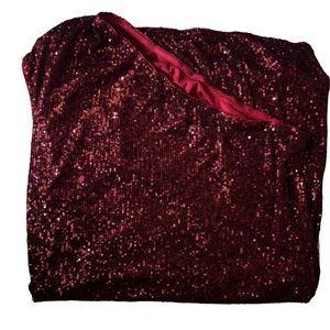 Very sparkly off the shoulder dress from target!